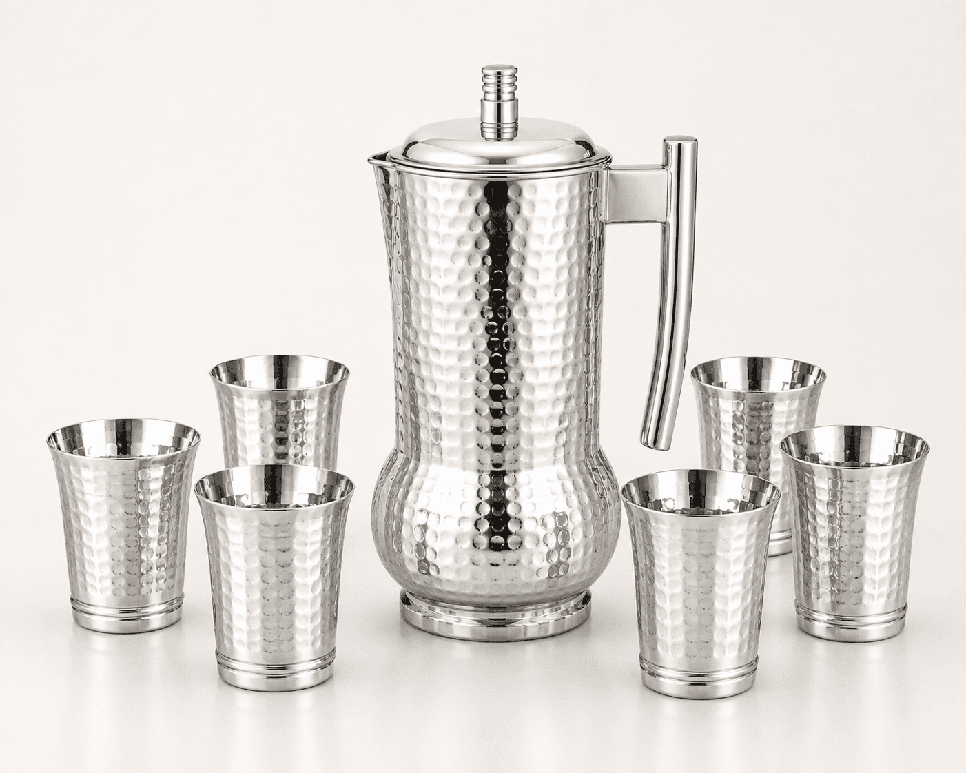 Serving jug from the Chakmak Regal Lemon Set, which is an elegant 7-piece tableware collection designed for servin